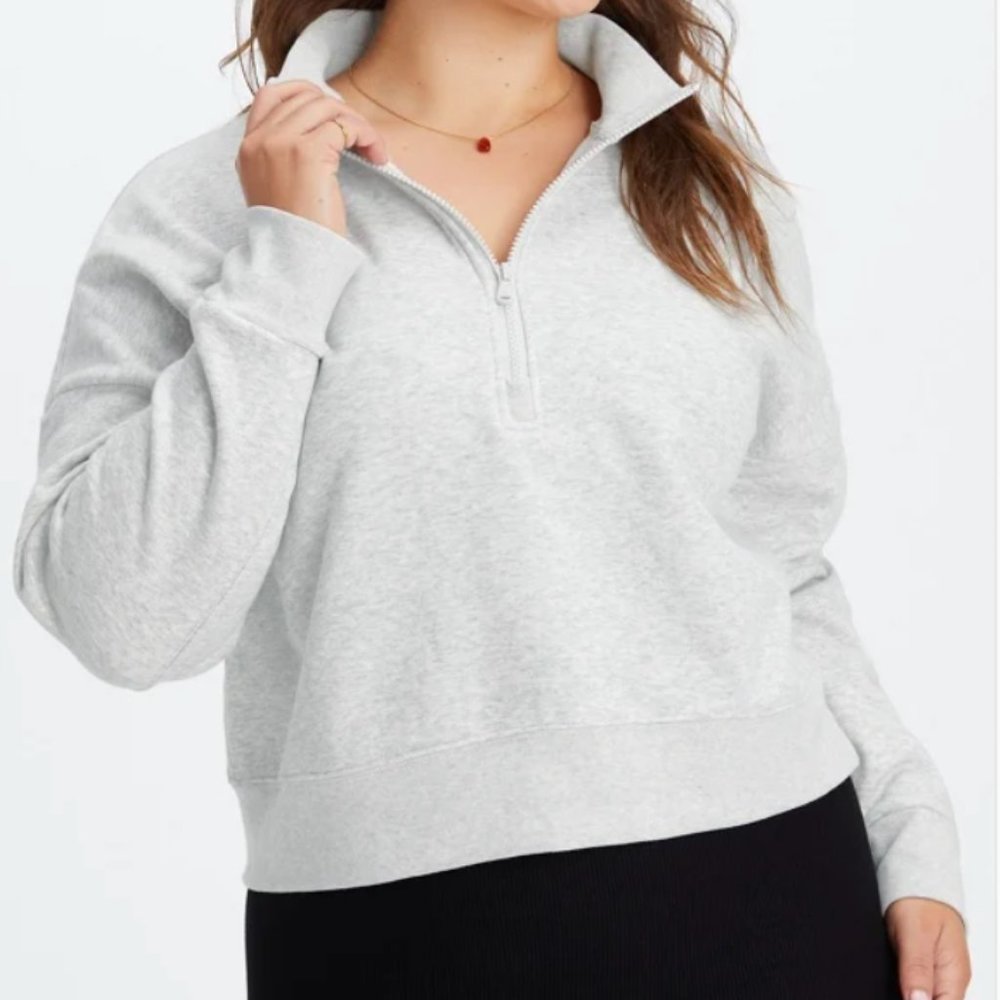 Fabletics Cropped Half Zip